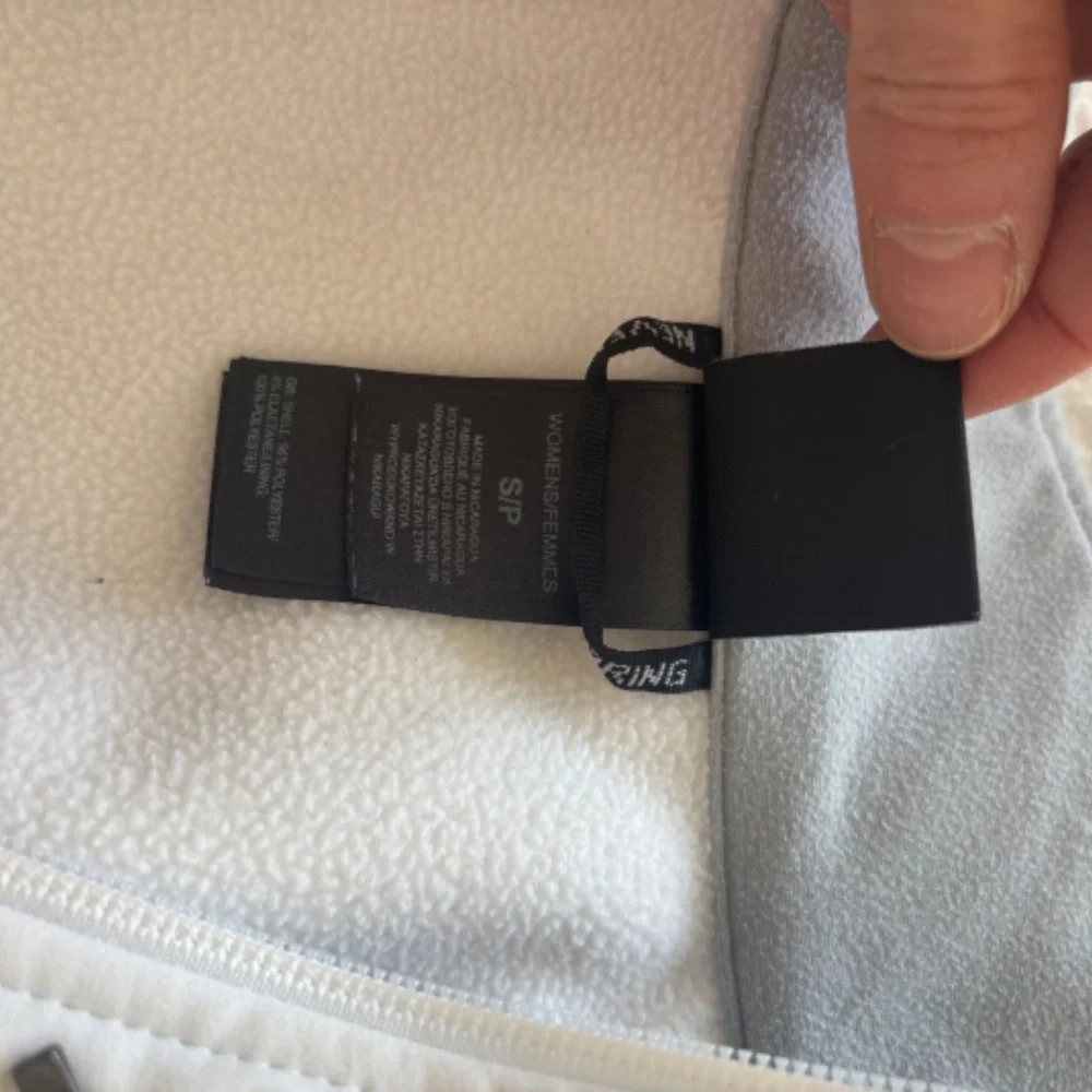 The North Face White Jacket Apex Bionic Zip-Up Small - Picture 7 of 7